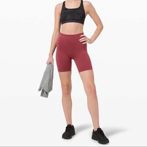Lululemon Wunder Train HR Short 6” Chianti 12